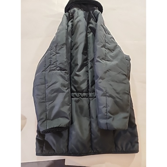 Vintage Refrigiwear Men's Black Insulated Jacket Size Med - Picture 8 of 14